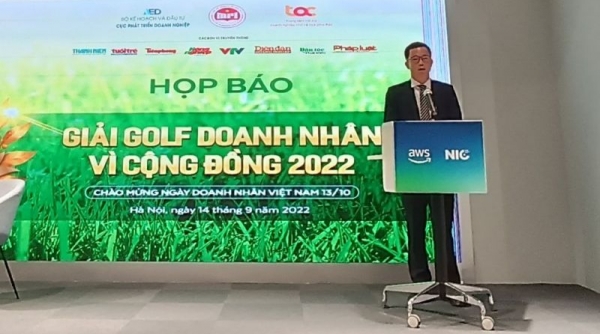 Chính thức công bố “Giải Golf Doanh nhân vì cộng đồng 2022”