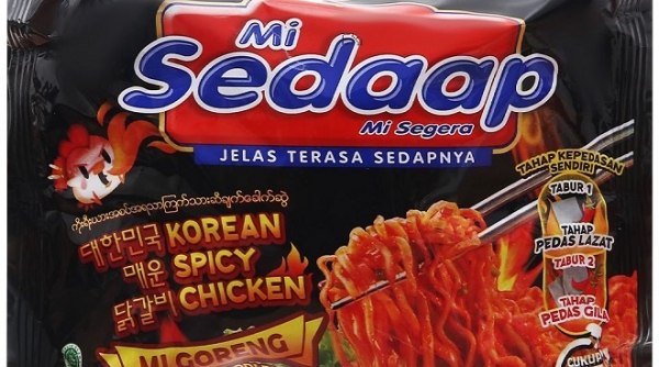 Một loạt sản phẩm mì thương hiệu Mi Sedaap của Indonesia bị thu hồi tại nước ngoài