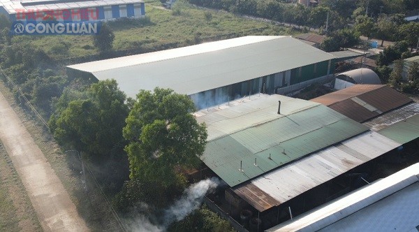 Đắk Nông: Phòng TNMT huyện Cư Jút yêu cầu các doanh nghiệp trong KCN Tâm Thắng xử lý khí thải phát sinh gây ô nhiễm môi trường