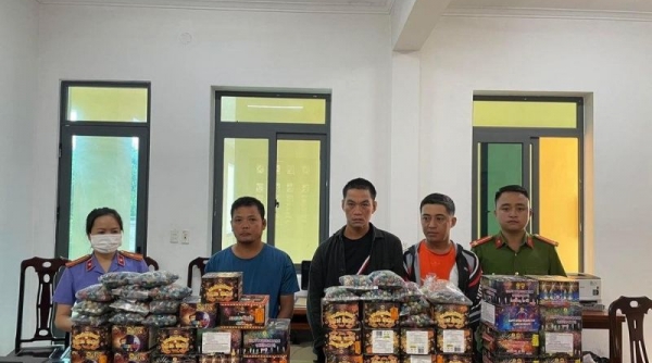 Khởi tố vụ án buôn bán pháo nổ số lượng lớn tại Nghệ An