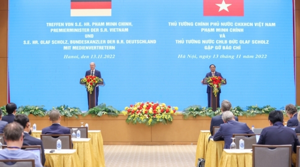 Thủ tướng Olaf Scholz: Quan hệ Việt Nam-Đức rất quan trọng
