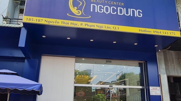Công ty TNHH thẩm mỹ Ngọc Dung bị xử phạt 94 triệu đồng, tước giấy phép hoạt đông 03 tháng