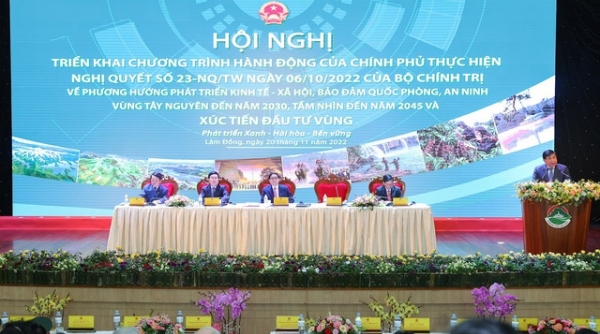 Hội nghị Chương trình hành động Vùng Tây Nguyên với chủ đề "Phát triển xanh - Hài hòa - Bền vững"