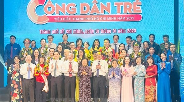 TP. Hồ Chí Minh tuyên dương 12 công dân trẻ tiêu biểu năm 2022