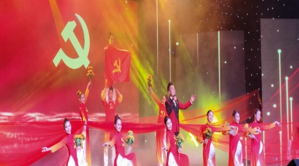 Chương trình nghệ thuật "Niềm tin dâng Đảng" chào mừng kỷ niệm 93 năm ngày thành lập Đảng Cộng sản Việt Nam