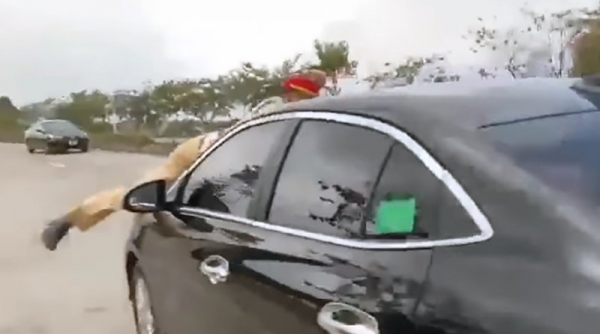 Xử lý hình sự các đối tượng đâm xe vào Cảnh sát giao thông tại Vĩnh Phúc và Lào Cai