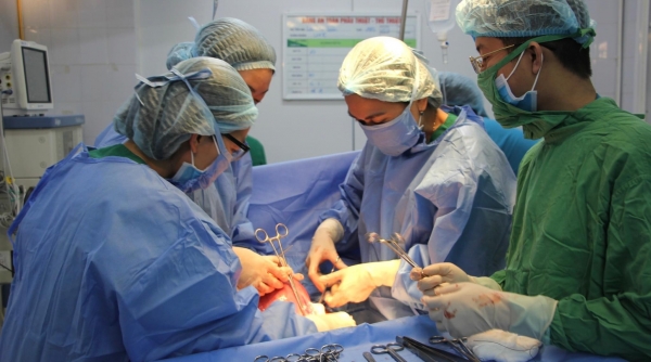 Bệnh viện phụ sản Hải Phòng phẫu thuật thành công khối u xơ tử cung có kích thước lớn