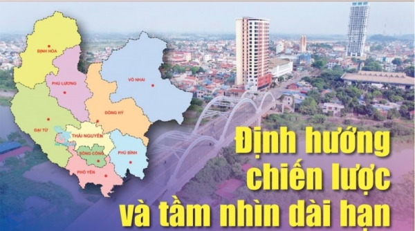 Hội nghị công bố Quy hoạch tỉnh Thái Nguyên thời kỳ 2021 - 2030, tầm nhìn 2050