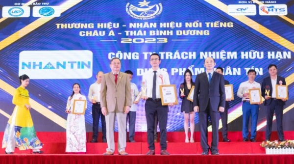 Cao Vị Nhân được vinh danh Top 10 thương hiệu nổi tiếng châu Á - Thái Bình Dương năm 2023