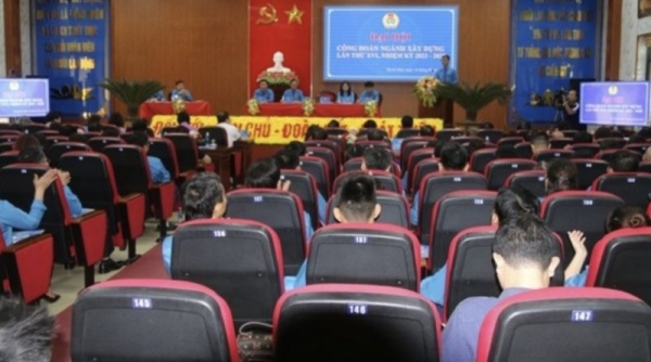 Đại hội Công đoàn ngành xây dựng Thanh Hóa lần thứ XVI, nhiệm kỳ 2023-2028