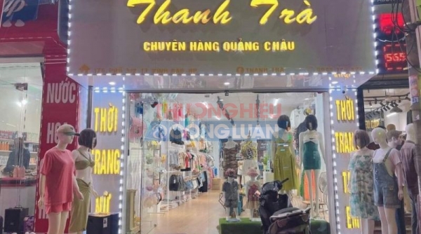 Cửa hàng Thanh Trà tại Hải Phòng bày bán nhiều hàng hóa không rõ nguồn gốc và nghi giả nhãn hiệu