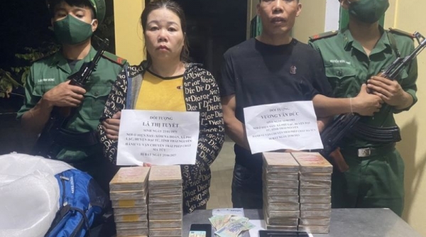 Khởi tố 2 đối tượng vận chuyển hơn 11kg ma túy từ Lào về Việt Nam