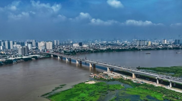 Hà Nội sắp thông xe cầu Vĩnh Tuy giai đoạn 2