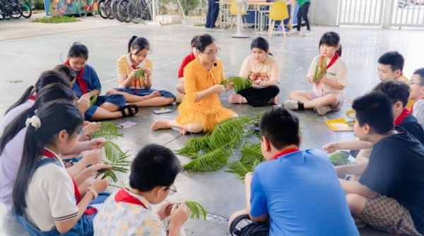 Trường Tiểu học-THCS-THPT Hai Bà Trưng: Ngôi trường của những học sinh vui vẻ - văn minh - sáng tạo