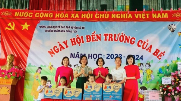 Hơn 11.000 trẻ em có hoàn cảnh khó khăn chào năm học mới với món quà đặc biệt từ Vinamilk