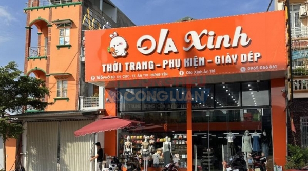 Ola Xinh Ân Thi, tỉnh Hưng Yên bán nhiều sản phẩm không có nhãn phụ Tiếng Việt