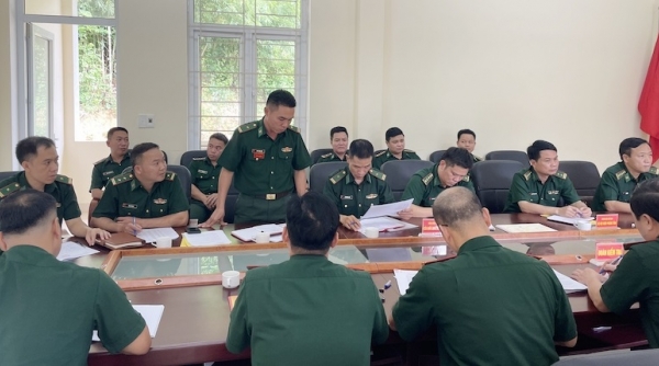 Kiểm tra công tác học ngoại ngữ và tiếng dân tộc tại Bộ đội Biên phòng tỉnh Thanh Hóa
