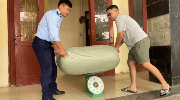 Thu giữ 115kg giun đất đã sấy khô tại Cao Bằng