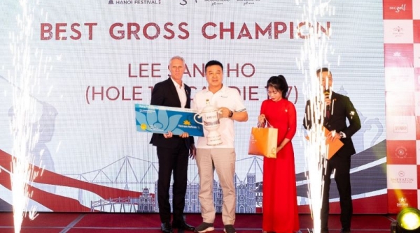 BRG Golf Hanoi Festival để lại nhiều ấn tượng sâu đậm trong lòng golf thủ quốc tế