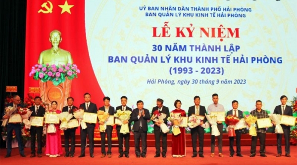 Ban Quản lý Khu kinh tế Hải Phòng: Hành trình 30 năm xây dựng và phát triển lớn mạnh