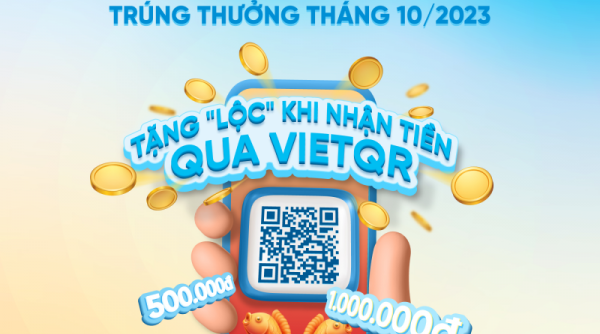 “Lộc” đã về tay các khách hàng nhận tiền qua VietQR VietinBank