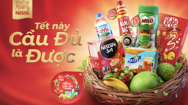 Nestlé khởi động chiến dịch Tết 2024 với thông điệp "Cầu Đủ Là Được"