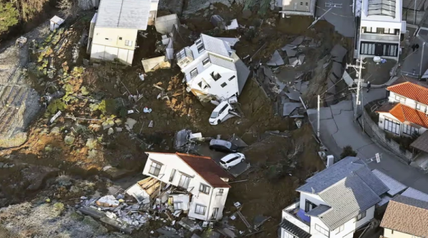 Số nạn nhân tử vong do động đất tại Nhật Bản tăng lên ít nhất 57 người