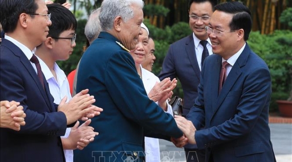 Chủ tịch nước Võ Văn Thưởng gặp mặt đoàn đại biểu chương trình Việc tử tế