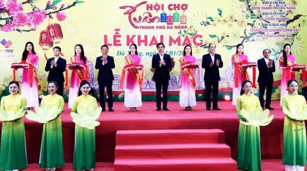 Đà Nẵng: Khai mạc Hội chợ Xuân 2024