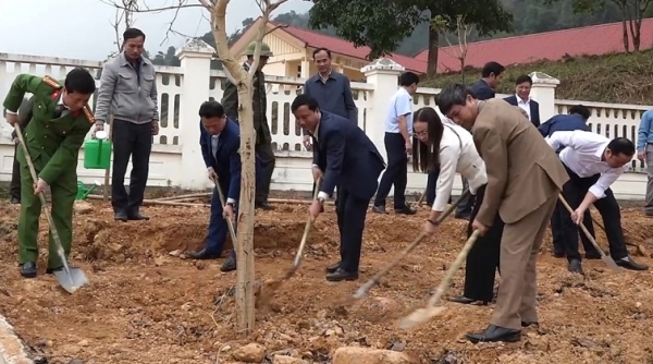 Lễ phát động “Tết trồng cây đời đời nhớ ơn Bác Hồ” Xuân Giáp Thìn 2024 tại Thanh Hóa