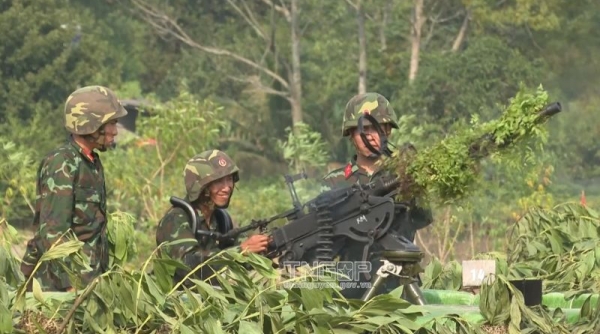 Thái Nguyên: Tổ chức luyện tập, diễn tập sát với tình hình thực tế, đạt kết quả cao