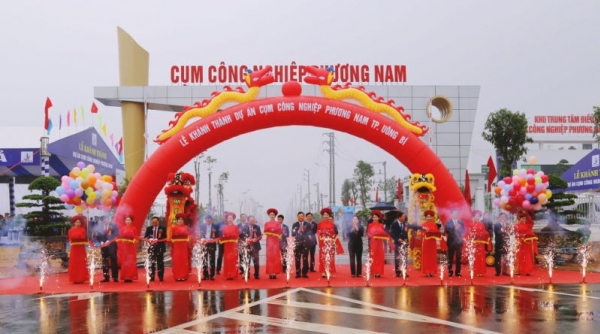 Khánh thành Cụm Công nghiệp hơn 600 tỷ đồng Phương Nam, TP. Uông Bí