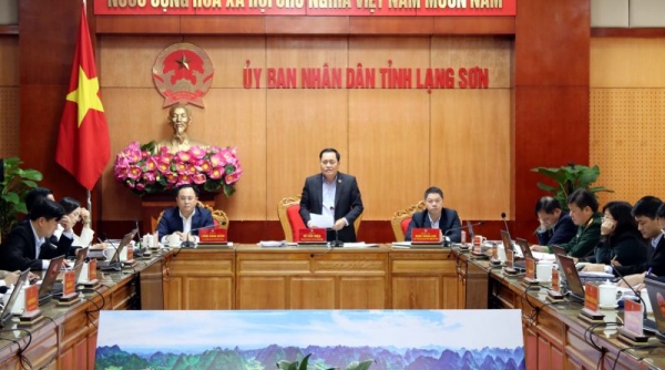 UBND tỉnh Lạng Sơn họp phiên thường kỳ tháng Ba