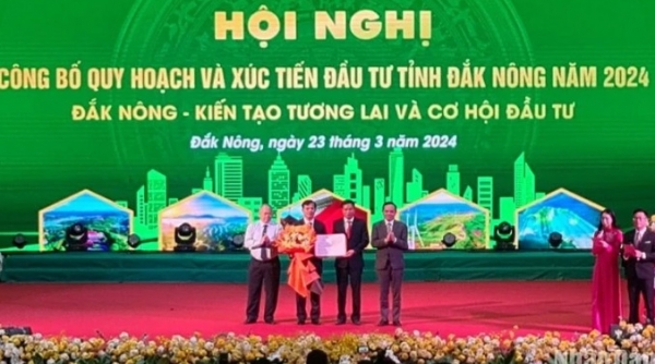 Đắk Nông tổ chức Công bố Quy hoạch tỉnh và Xúc tiến đầu tư năm 2024