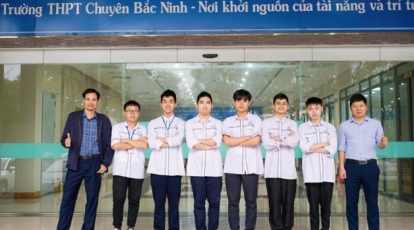 Học sinh Bắc Ninh đạt điểm cao nhất kì thi Olympic Toán học sinh viên, học sinh năm 2024