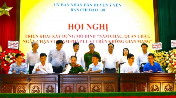 Nam Định tăng cường ngăn chặn vi phạm pháp luật trên không gian mạng