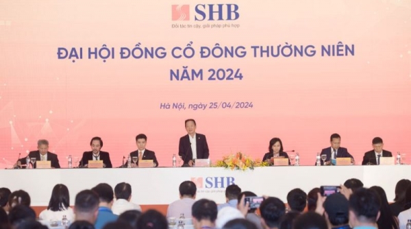 SHB tăng tốc chuyển đổi, lợi nhuận quý I cao nhất lịch sử, mục tiêu 2024 tăng 22% và chia cổ tức 18%