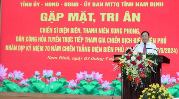 Gặp mặt, tri ân chiến sĩ trực tiếp tham gia chiến dịch Điện Biên Phủ