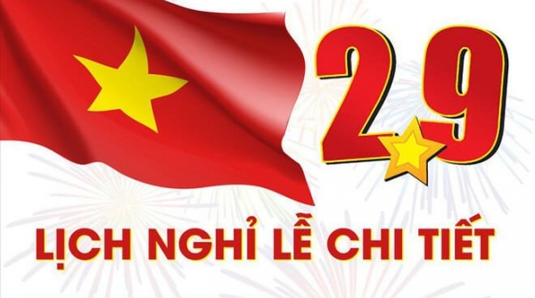 Lịch nghỉ lễ Quốc khánh 2024