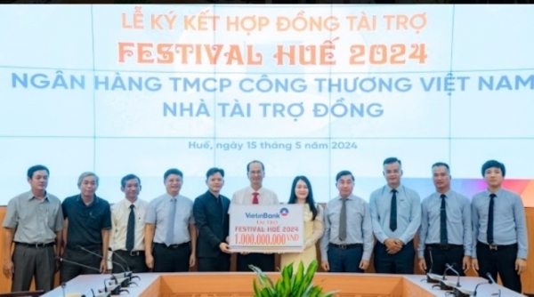 03 nhà “Tài trợ đồng” của Festival Huế 2024