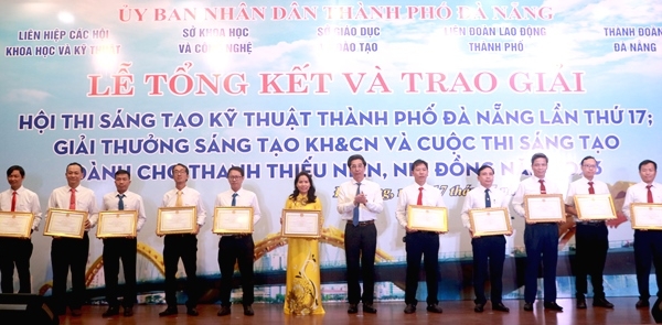 Đà Nẵng nhận Giải thưởng Sáng tạo khoa học và công nghệ Việt Nam 2023