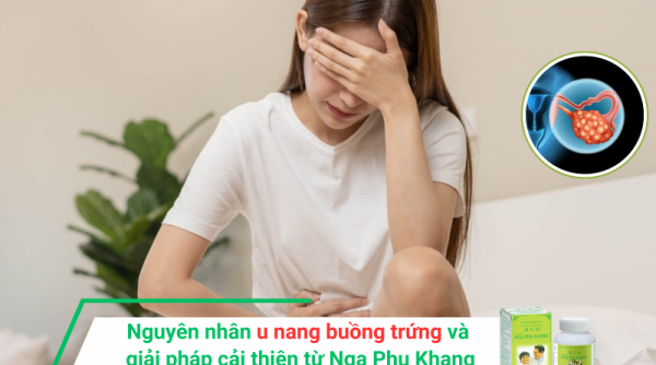 Nguyên nhân u nang buồng trứng và giải pháp cải thiện từ Nga Phụ Khang