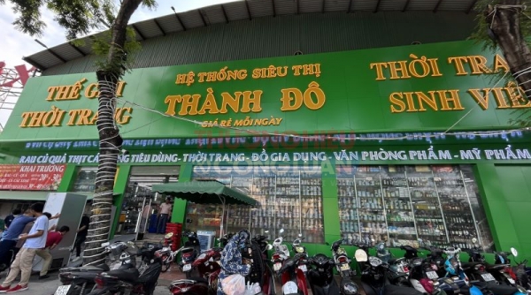 Hà Nội: Siêu thị Thành Đô tái diễn tình trạng bày bán hàng hoá không tem nhãn phụ Tiếng Việt, thiếu thông tin nguồn gốc xuất xứ