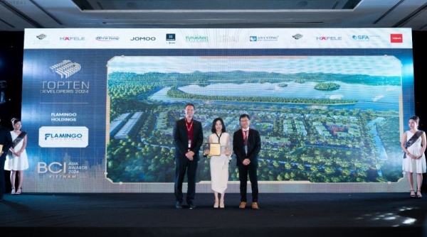 Tập đoàn Flamingo tiếp tục được vinh danh tại lễ trao giải BCI Asia Awards 2024