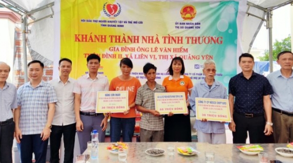 Quảng Ninh: Khánh thành Nhà tình thương cho hộ gia đình có hoàn cảnh khó khăn tại TX Quảng Yên  