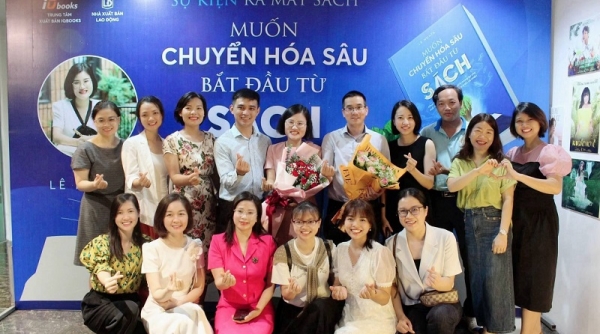 Tác giả Lê Nghĩa: "Muốn chuyển hóa sâu bắt đầu từ sách"