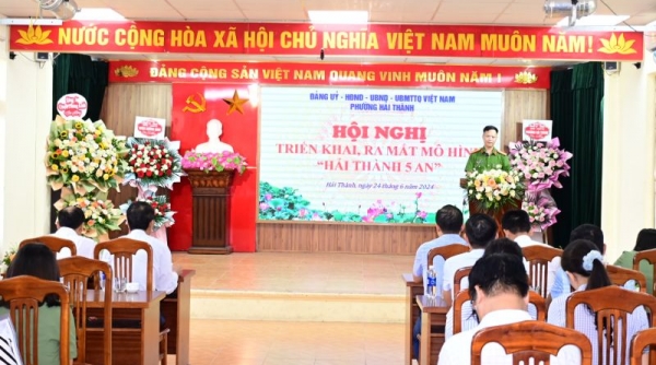 Quận Dương Kinh ra mắt mô hình điểm “Hải Thành 5 an”