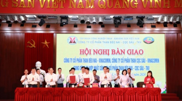 Chính thức hợp nhất Công ty CP Than Đèo Nai - Cọc Sáu – TKV