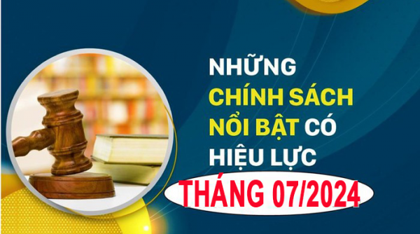 Những chính sách mới, nổi bật được áp dụng từ ngày 1/7