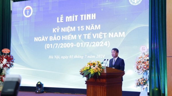 Kỷ niệm 15 năm ngày BHYT Việt Nam: Cả nước chung tay vì mục tiêu BHYT toàn dân